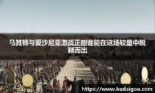 马其顿与爱沙尼亚激战正酣谁能在这场较量中脱颖而出